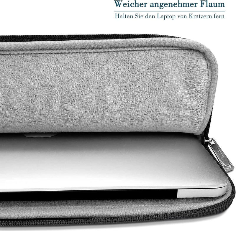 TECOOL 13,3 Zoll Laptop Tasche Macbook Tasche für MacBook Air 13 13.6 M3 M2 M1 2024 2022-2010, MacBo