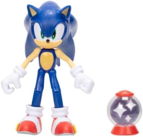 Sonic The Hedgehog 10,2 cm bewegliche Actionfiguren-Sammlung (Figur wählen) (Sonic), Sonic