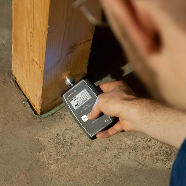 Feuchtemesser PCE-PMI 3 Anzeige digital drehbar automatische Abschaltung für Beton und Holz