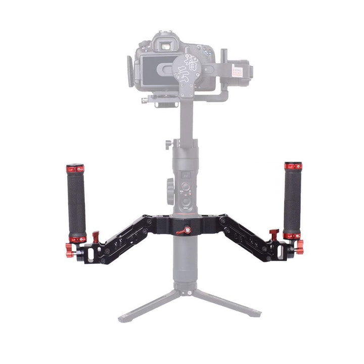 DF DIGITALFOTO Ares Z Achsen Federung Dual Griff Flexible Dämpfung Abnehmbare Dual Grip Gimbal Griff