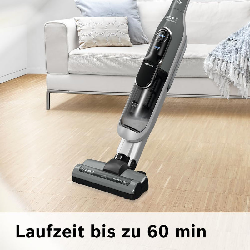 Bosch Akku-Staubsauger Athlet Ultimate ProSilence BBH7SIL, kabelloser Handstaubsauger, beutellos, ho