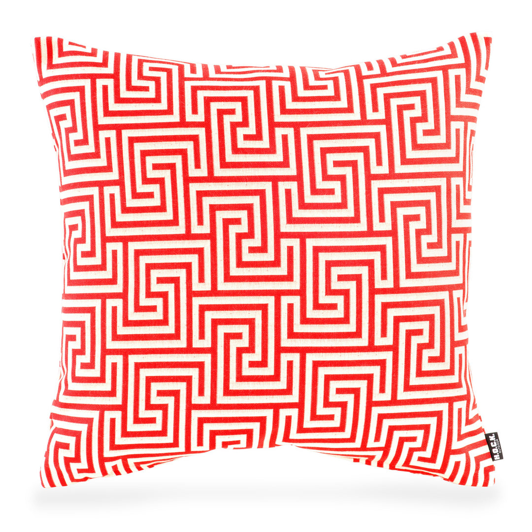 HOCK Gauzy Outdoor Kissen inkl. Füllung 50x50cm red