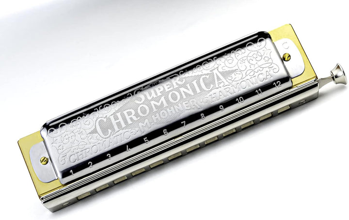 Hohner M27001X Super Chromonica 270 C-Dur Mundharmonika Single, Single