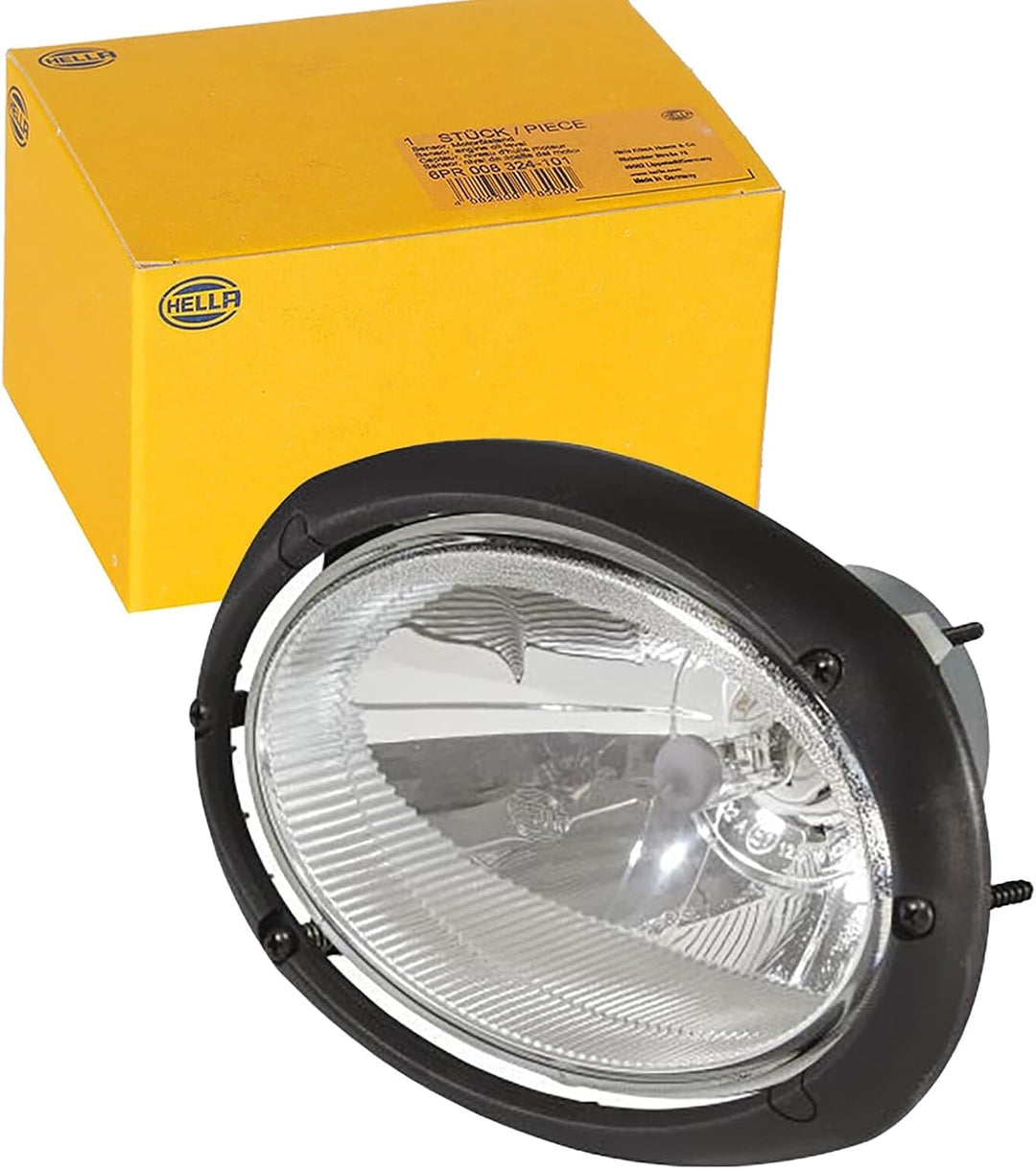 HELLA - Halogen-Hauptscheinwerfer - Oval 120 - 12V - Einbau - Stecker: Male - links/rechts - 1LB 996