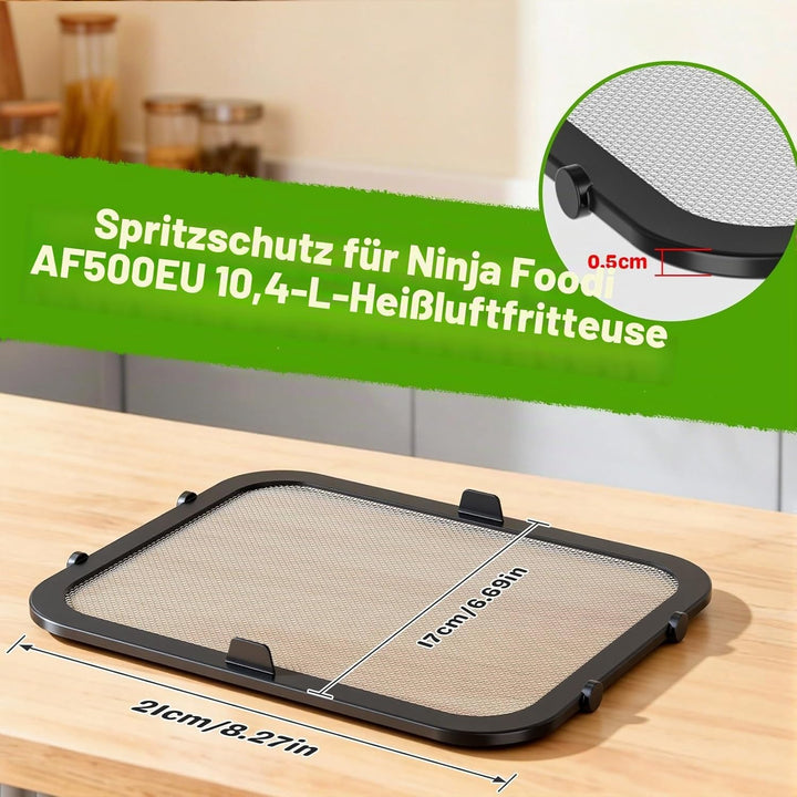 Magnetischer Spritzschutz für Ninja AF500EU Foodi FlexDrawer 10,4 L Heissluftfritteuse, Zubehör für