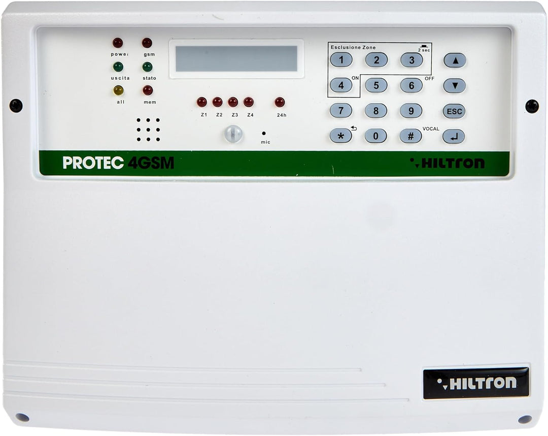 Hiltron KPROTEC4GSM Diebstahlsicherung Set CIA Protec4 GSM Sirene 3 Schlüssel 2 Ir 3 Zonen + 24h