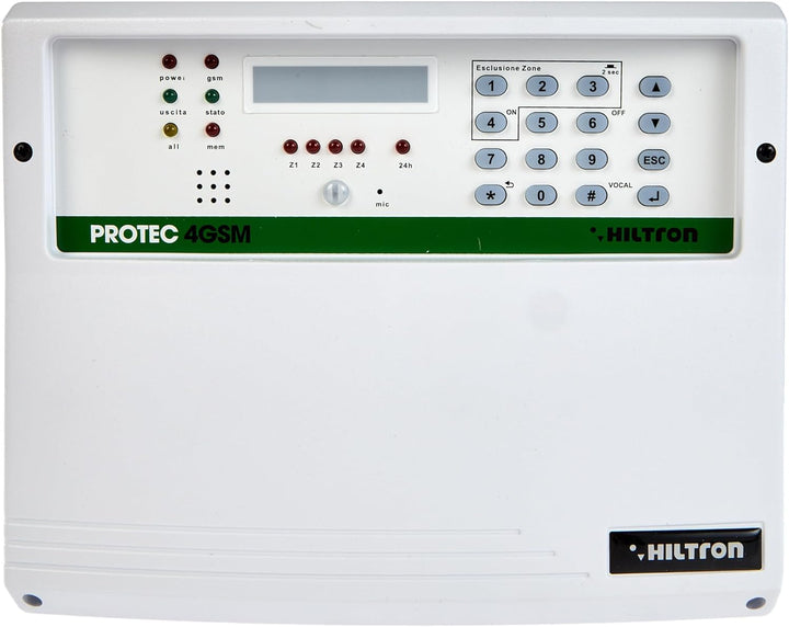 Hiltron KPROTEC4GSM Diebstahlsicherung Set CIA Protec4 GSM Sirene 3 Schlüssel 2 Ir 3 Zonen + 24h
