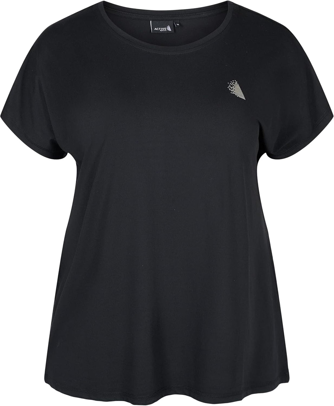 Zizzi Active by Damen Grosse Grössen Fitness T-Shirt Kurzarm Sportshirt Gr 42-60 - Plus Size Damen K