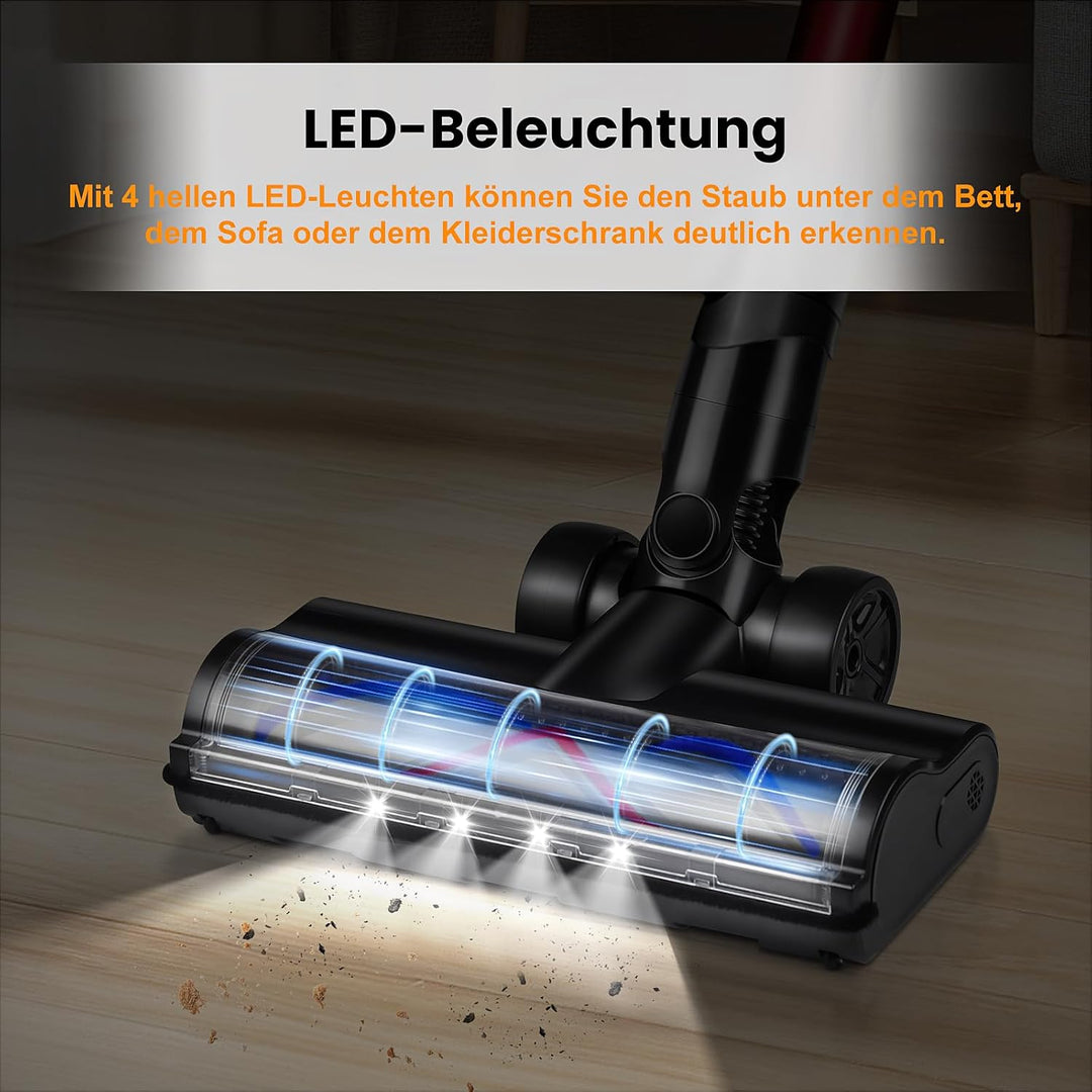 Ersatzkopf für Dyson V6 DC58 DC59 DC61 DC62 DC72 DC74 Akku-Staubsauger, V-förmige Turbo-Borsten-Roll