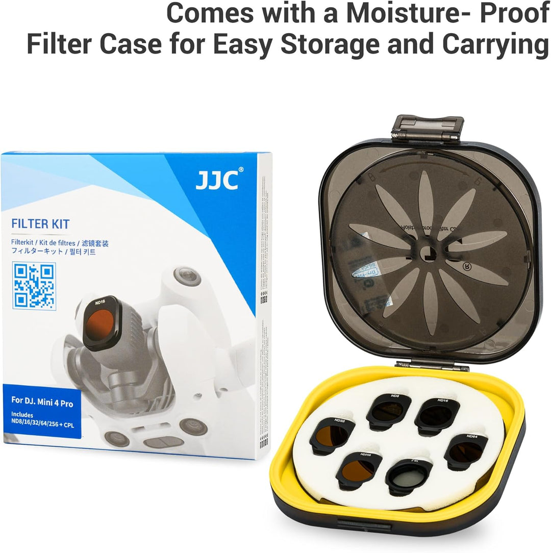 Mini 4 Pro ND CPL Filter Set 6 Teilig,Polfilter ND-Filter für DJI Mini 4 Pro Fly More Combo mit Filt