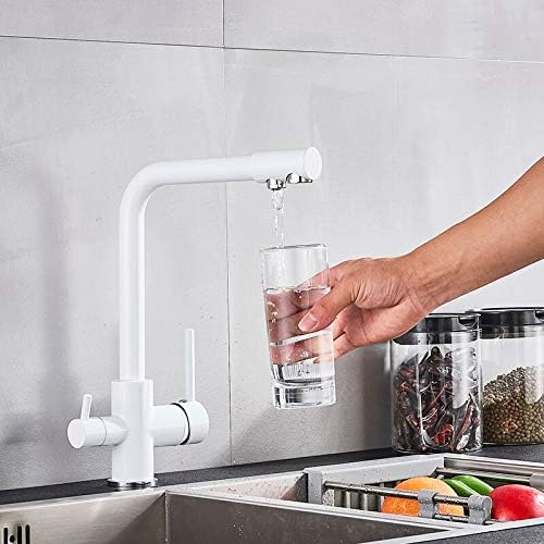 VALAZ 3 Wege Filter Osmose Wasserhahn Weiss | Küchenarmaturen | Wasserhahn Sprudelwasser, Wasserspar
