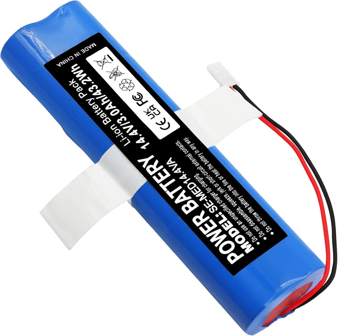 UURRPP Anwendbar für Medion 3000mAh 14,4V Li-ion Staubsauger Akku Ersatz Medion MD18500 MD18501 HJ08