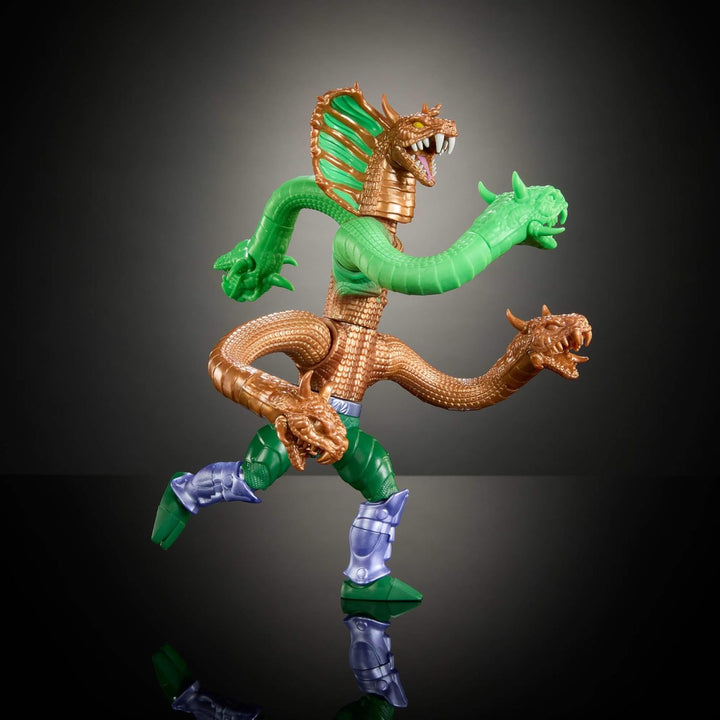 Masters of the Universe Origins Turtles of Grayskull Deluxe Actionfigur, beweglicher mutierter König