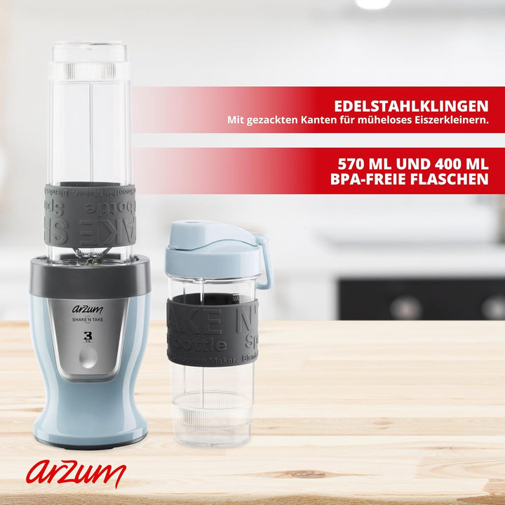 ARZUM SHAKE'N NEHMEN PERSÖNLICHEN MIXER (blau) Misty, Misty