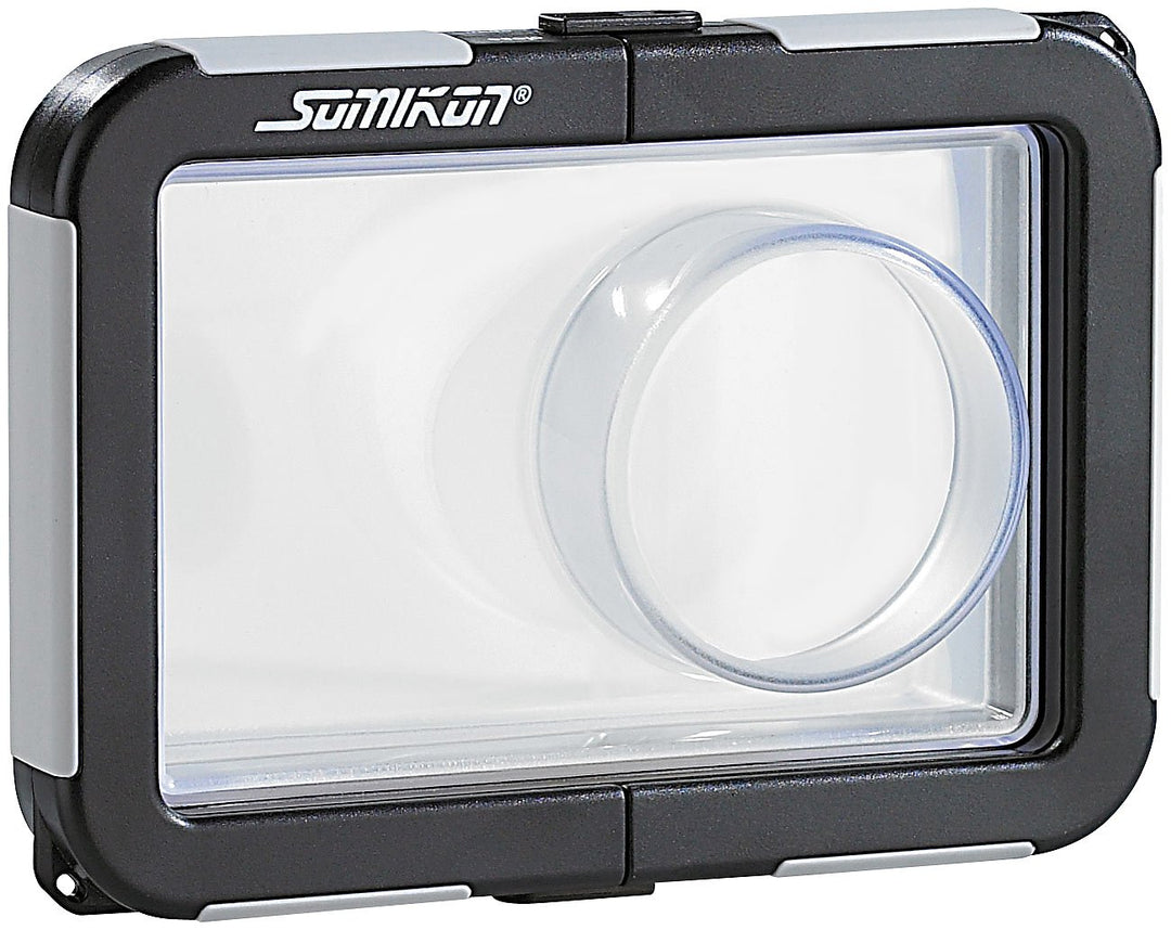 Somikon Unterwasser Kameratasche: Kamera-Tauchgehäuse mit Objektivführung (max. 95 x 62 x 20 mm) (Sc