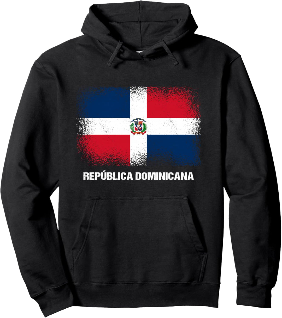 Dominikanische Flagge Dominikanische Republik Pullover Hoodie