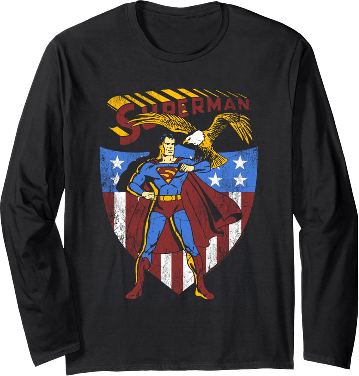 Superman All American Langarmshirt