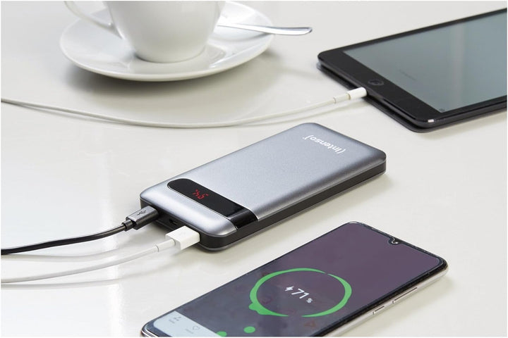 Intenso 7332330 Powerbank PD 10000 - externer Akku mit Power Delivery & Quick Charge 3(10000mAh, gee