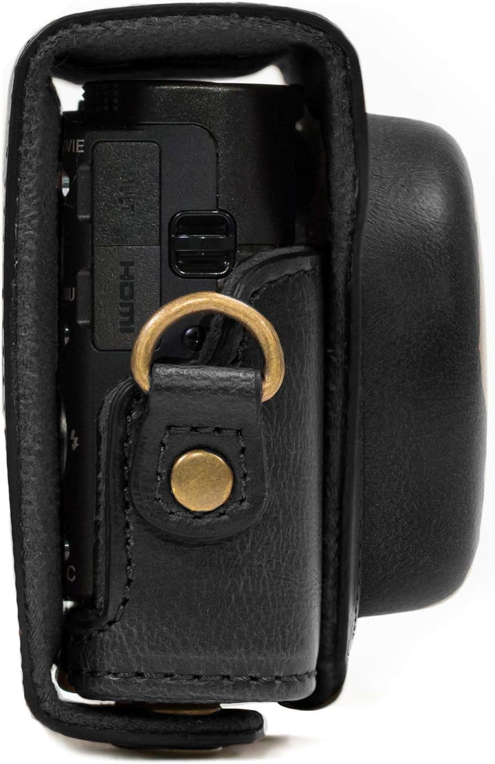 MegaGear MG588 Sony Cyber-shot DSC-RX100 VI, DSC-RX100 V, DSC-RX100 IV Ever Ready Leder Kameratasche