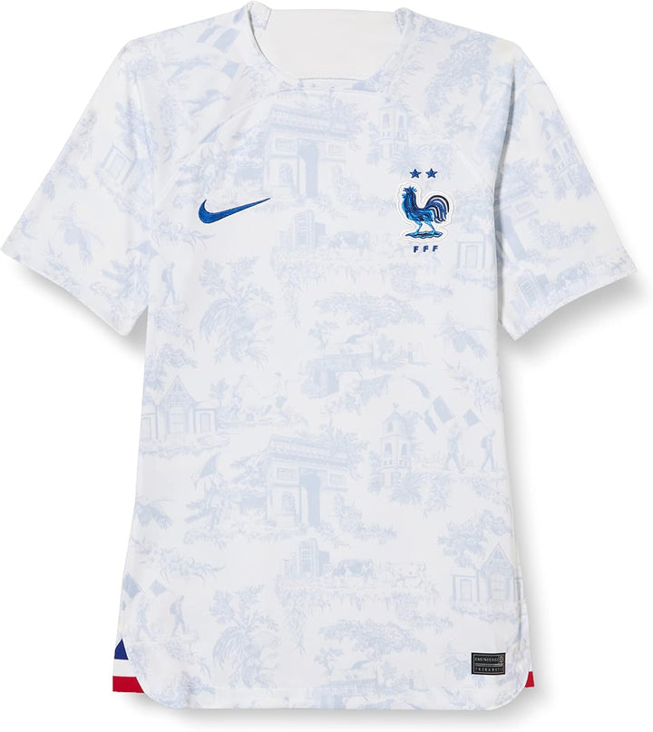 Nike Herren Season 2022/23 Official T-Shirt (1er Pack) XS White/White/White/Game Royal, XS White/Whi