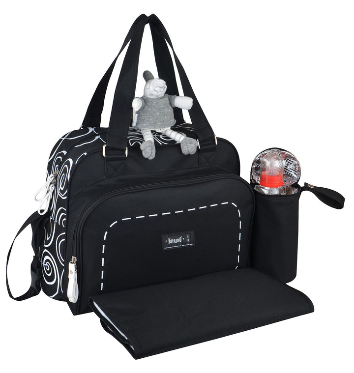 Baby-on-Board 216710_018 Simply Swirl Tasche Schwarz, Schwarz