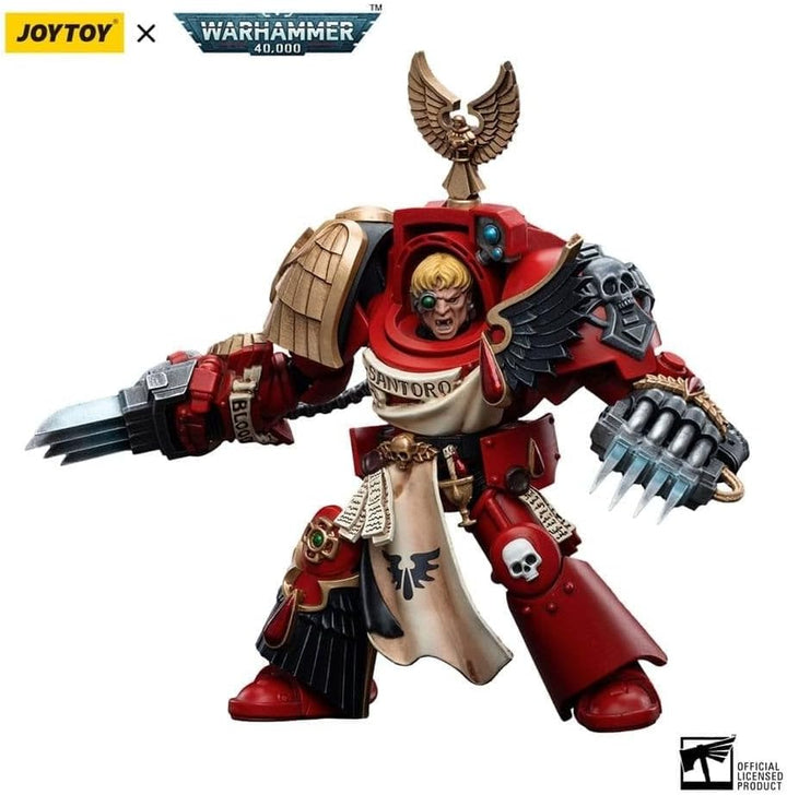 Bloomage Joytoy Tech - WH 40K - Blood Angels Assault Terminators Sergeant Santoro 1/18 AF