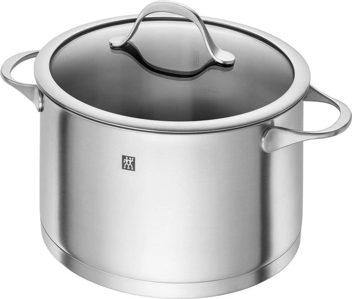 ZWILLING Essence Kochtopf-Set, 5-teilig, 4 Deckel, Induktionsgeeignet, Edelstahl, 5 Tlg., 5 tlg.