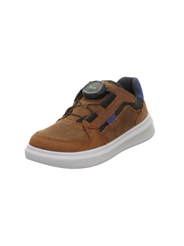 Superfit Jungen Cosmo Sneaker 27 EU Braun Blau 3010, 27 EU Braun Blau 3010