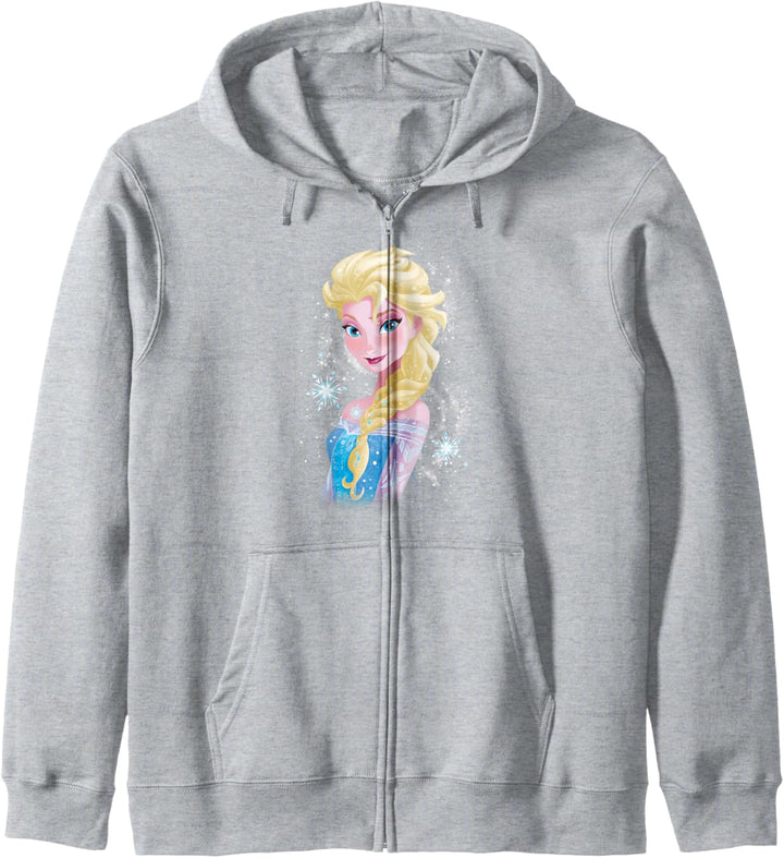 Disney Frozen Elsa Snowflake Swirls Kapuzenjacke