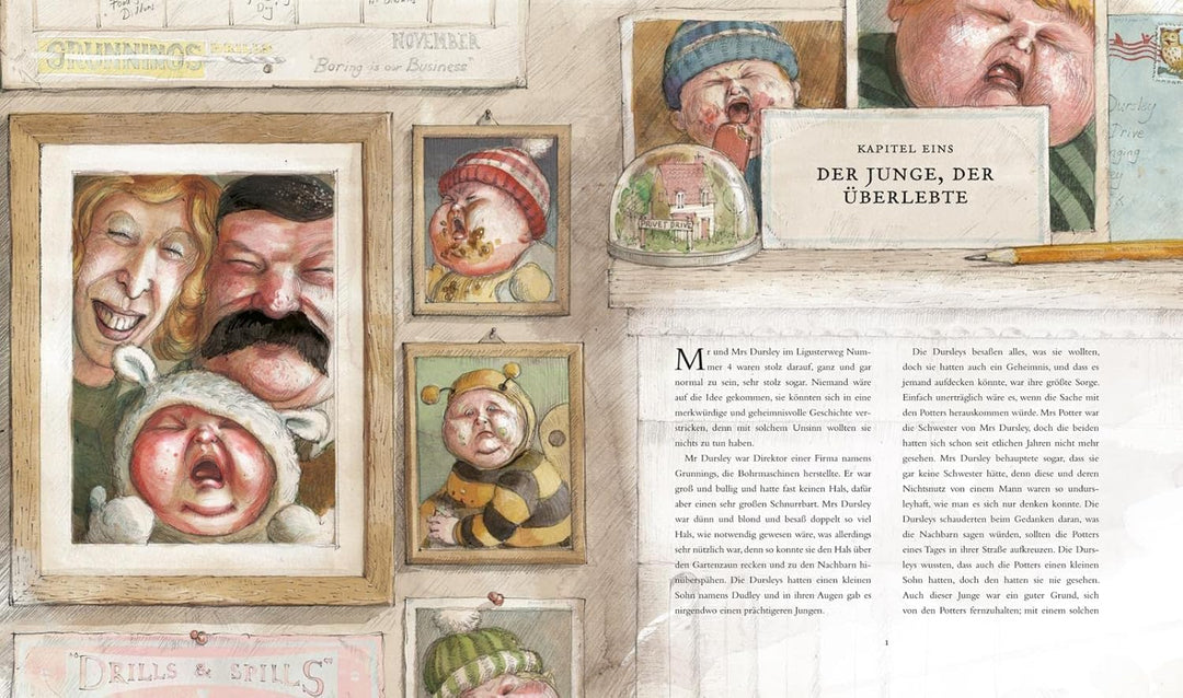 Harry Potter und der Stein der Weisen (Schmuckausgabe Harry Potter 1): Vierfarbig illustrierte Ausga