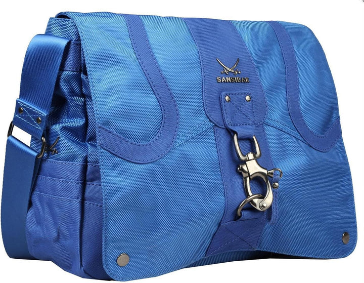 Sansibar Cyclone B-191 CY 65 Damen Messengerbags, 37x10.5x30 cm (B x H x T) Blau, Blau