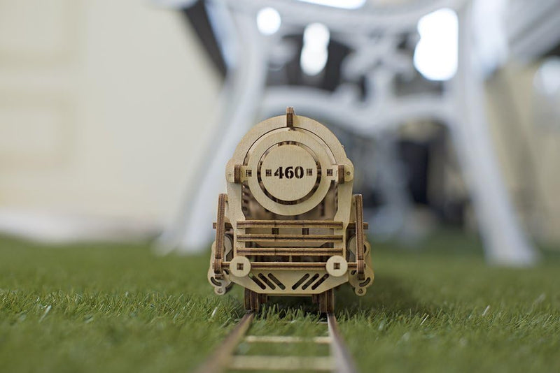 Ugears 3D-Modell Dampflokomotive