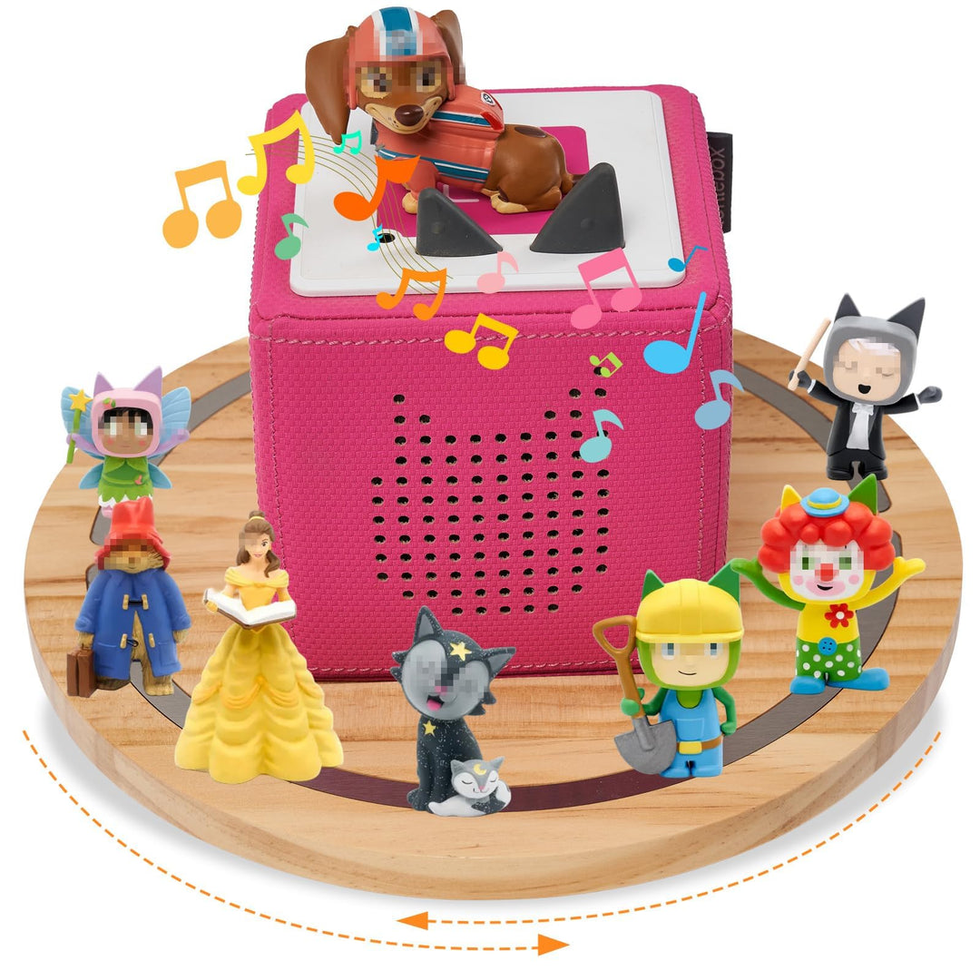 Gieanoo für Tonies Box Regal,Runde Tonie Aufbewahrung Regal Kompatibel mit Toniesbox 1 und Toniesbox