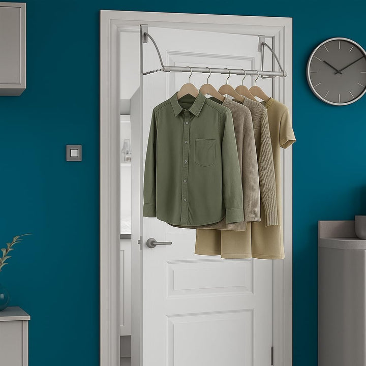 Hold N Storage Türgarderobe für die Tür, Kleider-Organizer und Tür-Aufhänger für Kleidung oder Handt