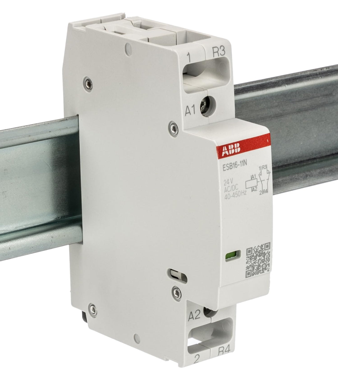 ABB ESB16-11N-01 ESB Leistungsschütz / 24 V Spule, 2 -polig 1 Schliesser, 1 Öffner / 16 A, Sicherhei