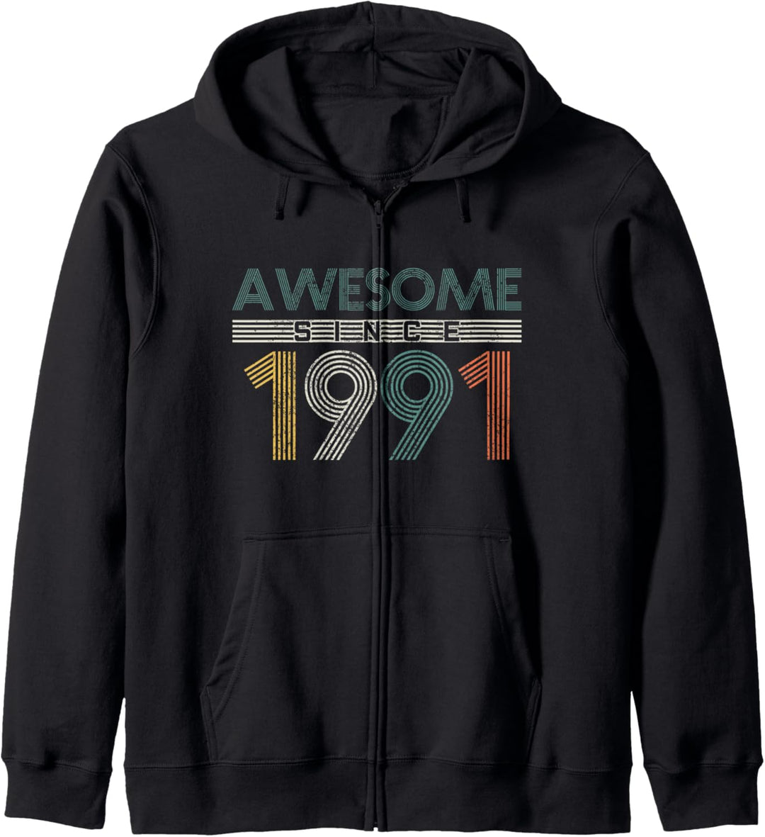Awesome Since 1991 Vintage 30. Geburtstag Lustig Geschenk Kapuzenjacke