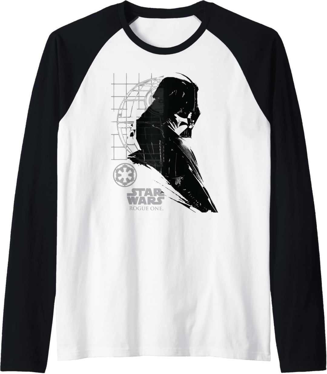 Star Wars Rogue One Darth Vader Profile Ink Raglan