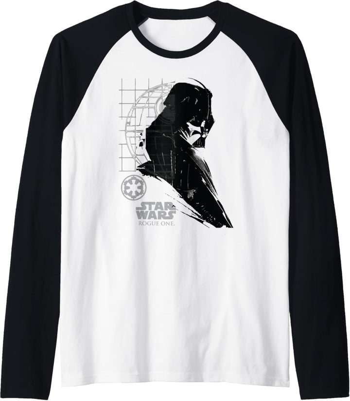 Star Wars Rogue One Darth Vader Profile Ink Raglan