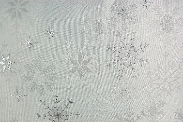 Hossner Baumdecke Weihnachten Sterne Silber Christbaumdecke Wende - Weihnachtsbaumdecke Baumschürze