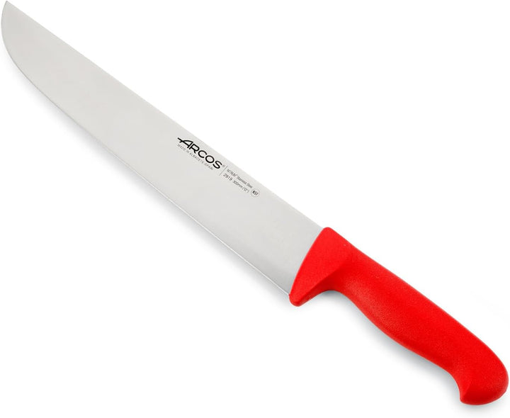 Arcos Fleischermesser aus Nitrum Edelstahl - Ideal für Fleisch - Ergonomischer Griff aus Polypropyle