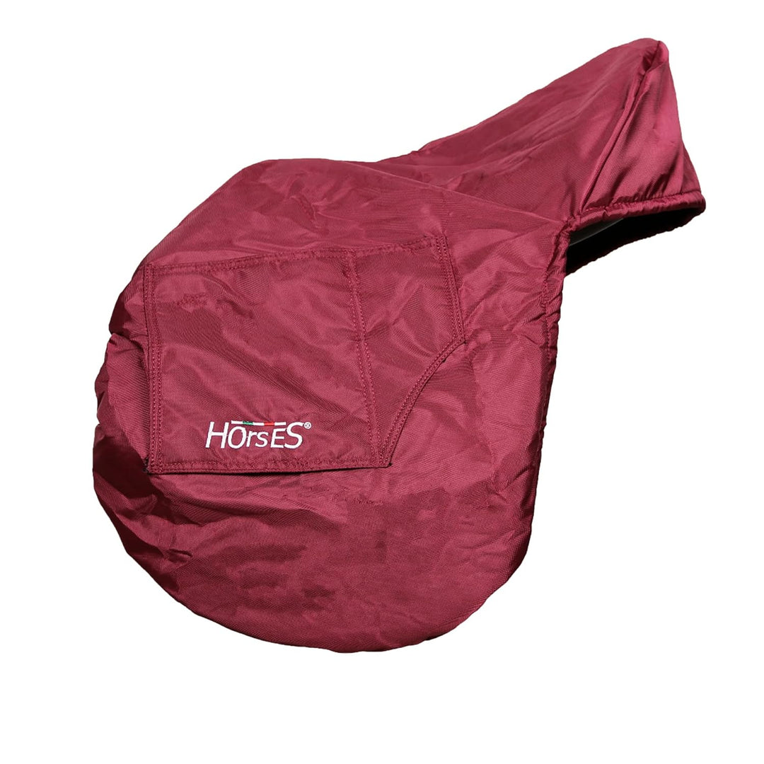Horses, Sattel Überzug In Nylon mit innerhalb Fleece, Verstellbarer Sitzbezug, Geeignet für mehrere