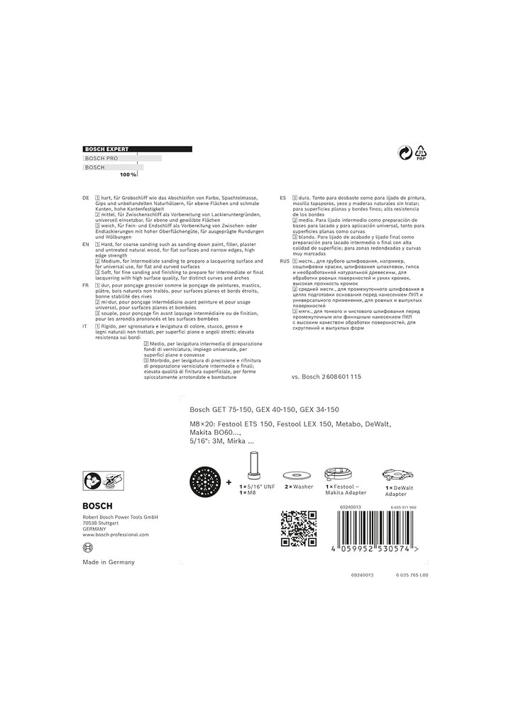 Bosch Professional 10x Expert SDS plus-7X Hammerbohrer (für Stahlbeton, Ø 6,00x215 mm, Zubehör Bohrh