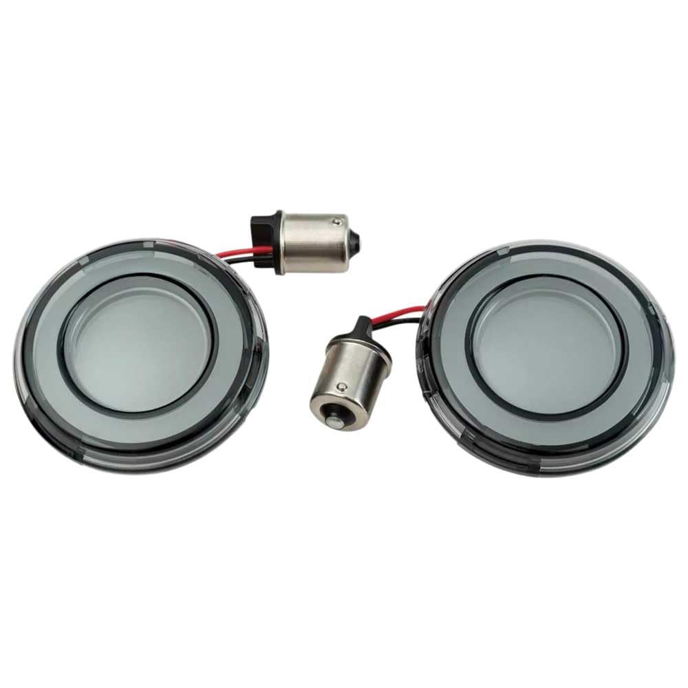 Kuryakyn 2907 Motorrad Beleuchtung Zubehör: Tracer LED Blinker hinten Umwandlung Bullet Style, 1156