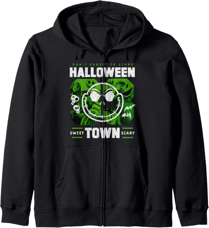 Nightmare Before Christmas Halloween Town Green Jack Kapuzenjacke