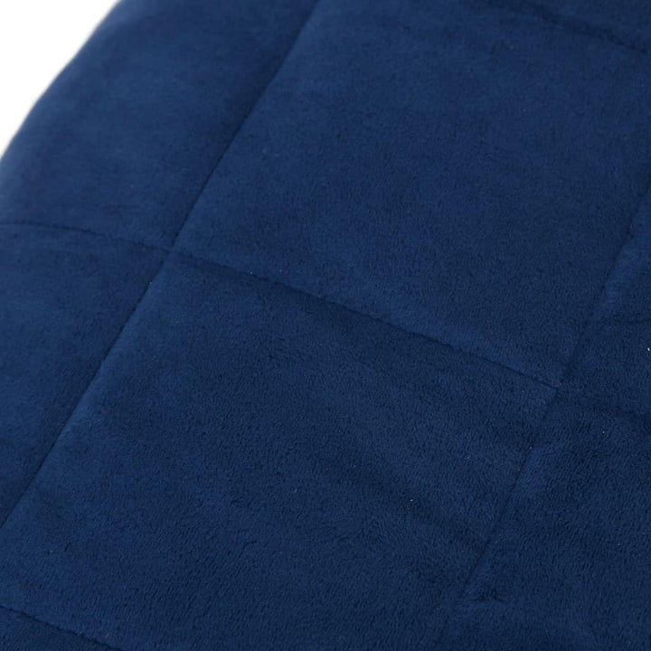 Homgoday Gewichtete Decke Blau 155x220 cm 11 kg Stoff, Möbeldekor Warme und Bequeme Decke, Hochwerti