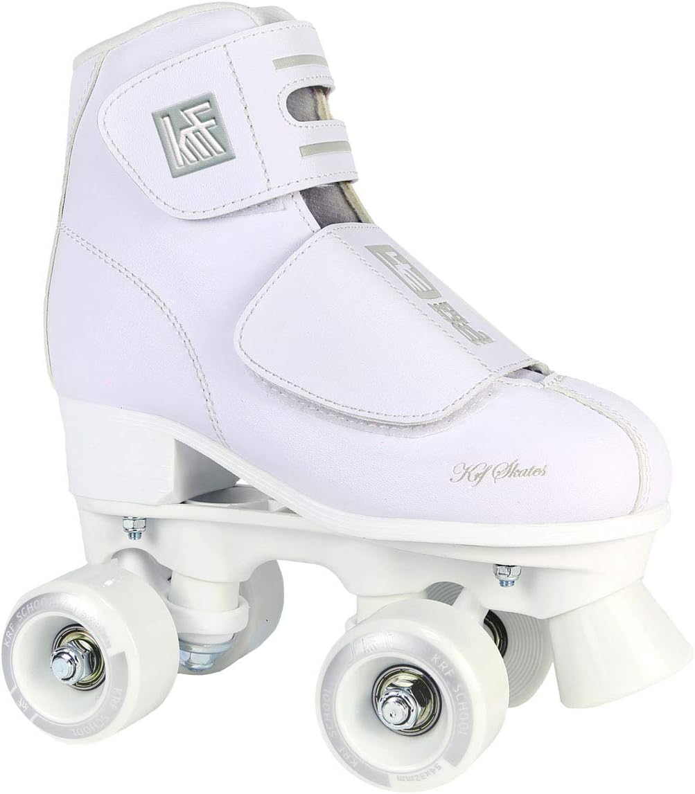 KRF Kinder School Pph Rollschuhe, Roller Figure Quad 30 Weiss, 30 Weiss