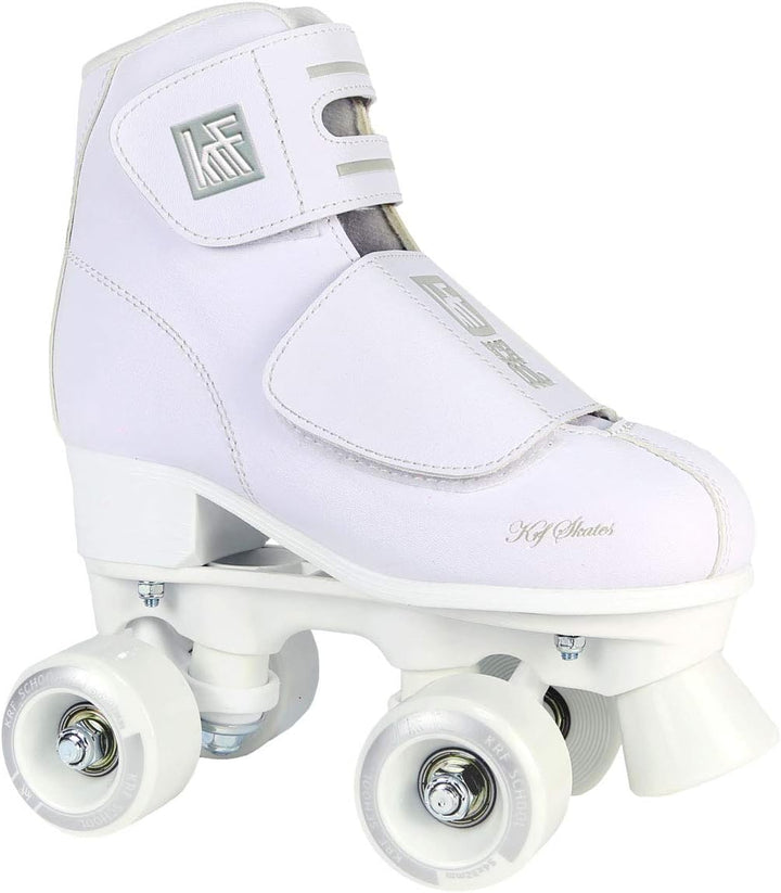 KRF Kinder School Pph Rollschuhe, Roller Figure Quad 30 Weiss, 30 Weiss