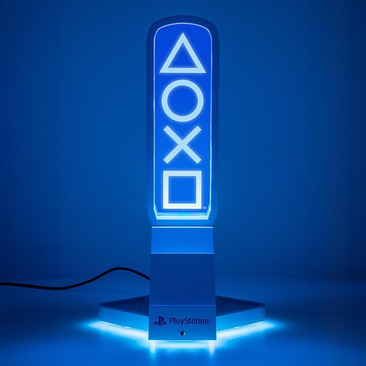 Paladone Playstation 3-in-1-Kopfhörerständer und Tech-Ladestation mit Konsolen-Controller-Halterung