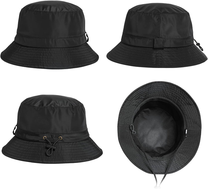 Comhats Regenhut Unisex für Damen Herren Wasserdichter Bucket hat Faltbar Eimerhut Strand Surfen Ang