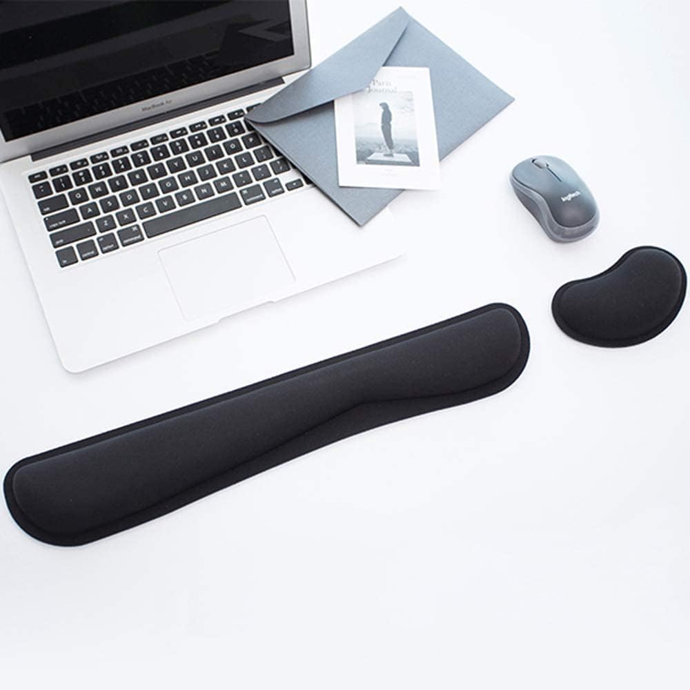 Mauspad-Handballenauflage Ergonomisches Handballenauflage-Set, Tastatur-Handgelenkauflage und Mauspa